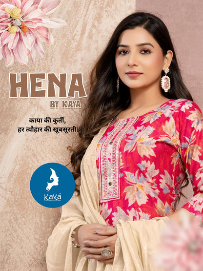 Hena Kaya Vertican Readymade Pant Style Suits Manufacturer Gujarat