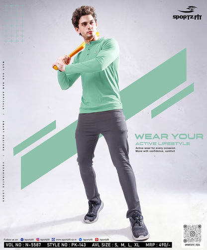 Henley Neck Vol 5587 Sportz Fit Pk Mens Tshirts Supplier Ahmedabad