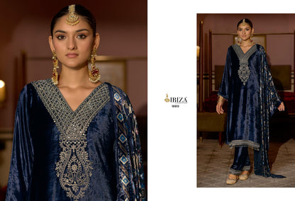 Henna Ibiza Velvet Suits Wholesaler Gujarat