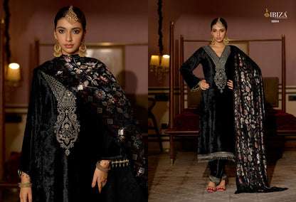 Henna Ibiza Velvet Suits Wholesaler Gujarat