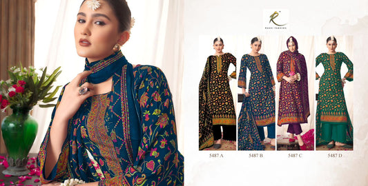 Heritage Of Kani Rakhi Fashion Pashmina Suits Manufacturer