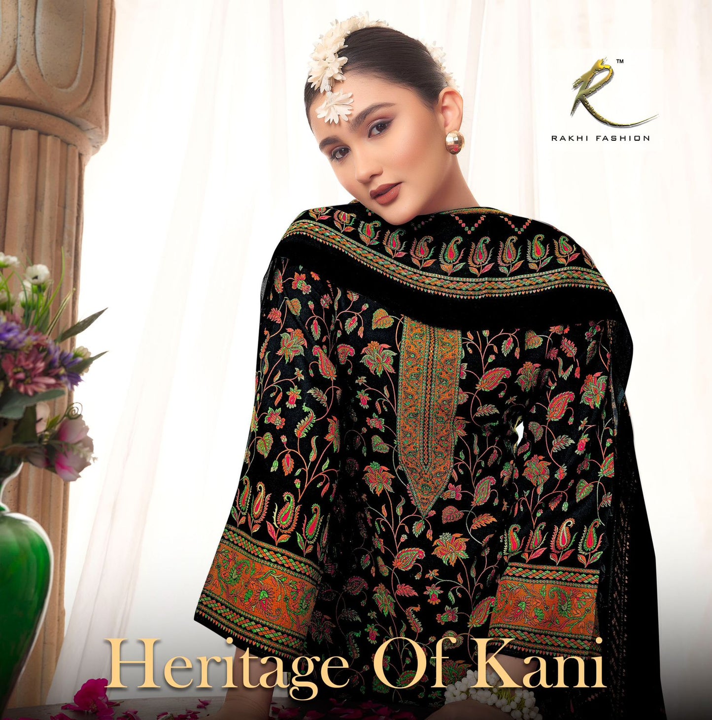 Heritage Of Kani Rakhi Fashion Pashmina Suits Manufacturer