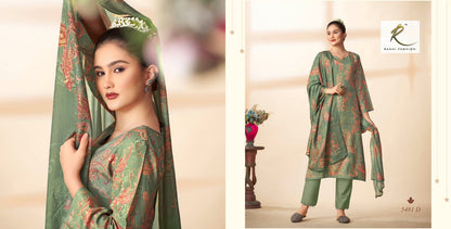 Heritage Of Paisely Rakhi Fashion Pashmina Suits Manufacturer India