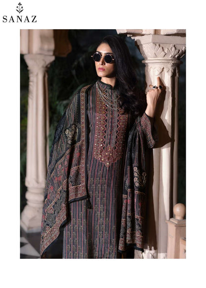 Heritage Sanaz Viscose Muslin Pant Style Suits Supplier India