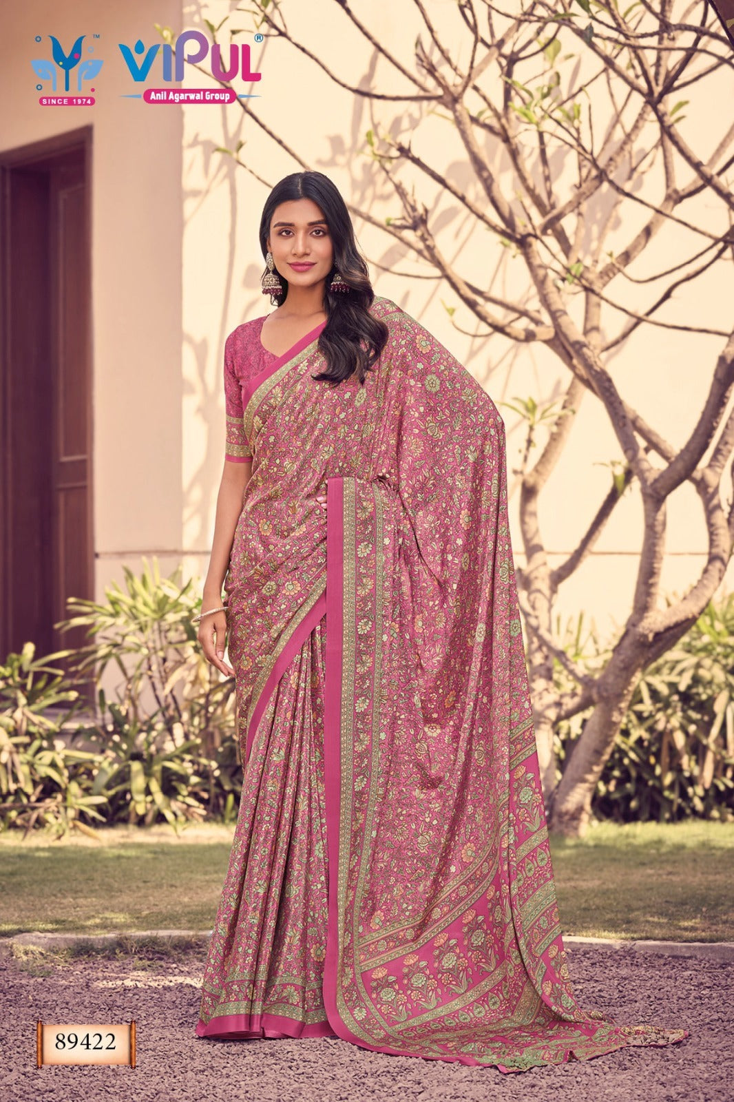 Heritage Silk Vol 12 Vipul Sarees Supplier Gujarat