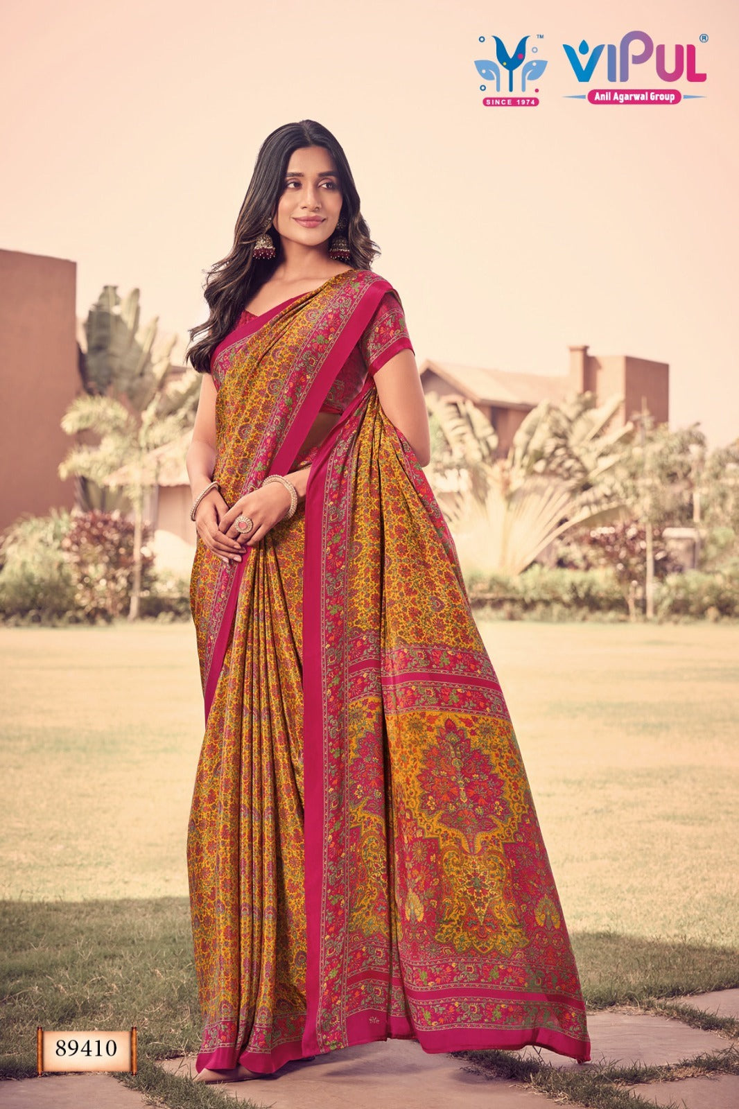 Heritage Silk Vol 12 Vipul Sarees Supplier Gujarat