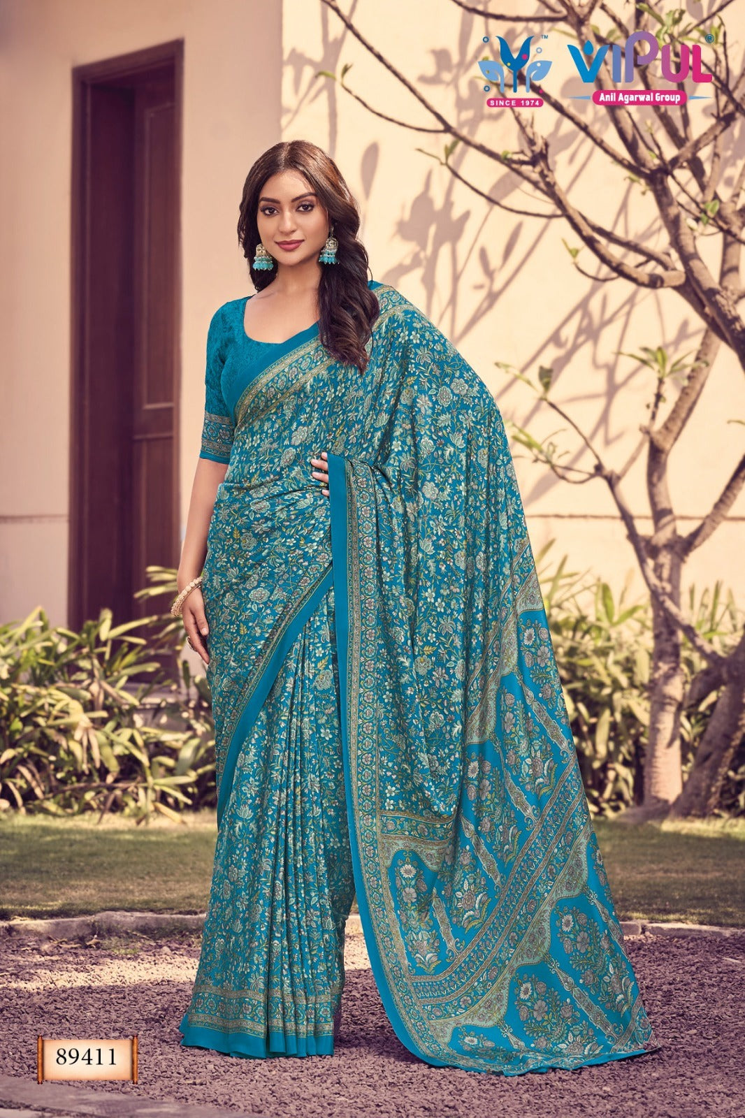 Heritage Silk Vol 12 Vipul Sarees Supplier Gujarat