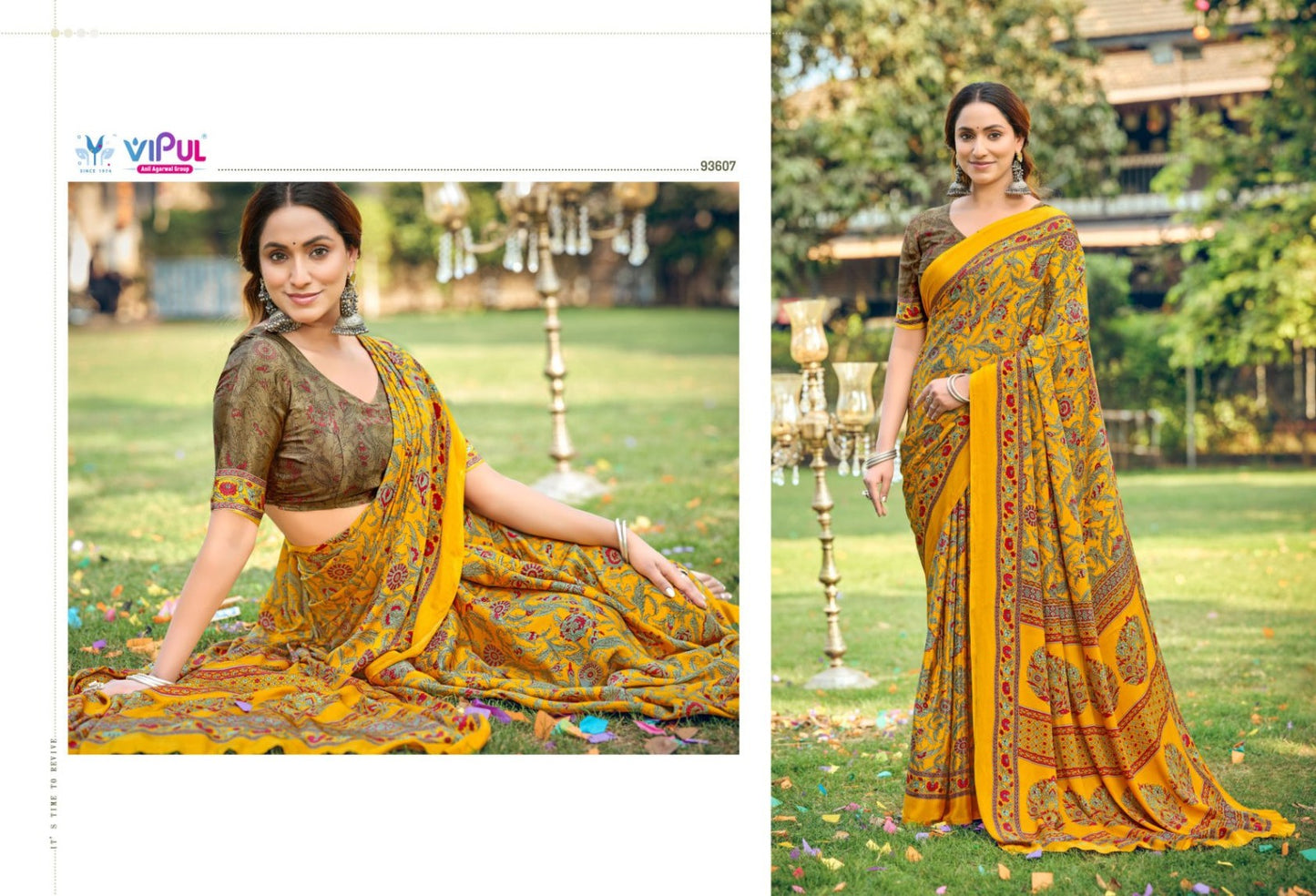Heritage Silk Vol 14 Vipul Sarees Manufacturer Gujarat