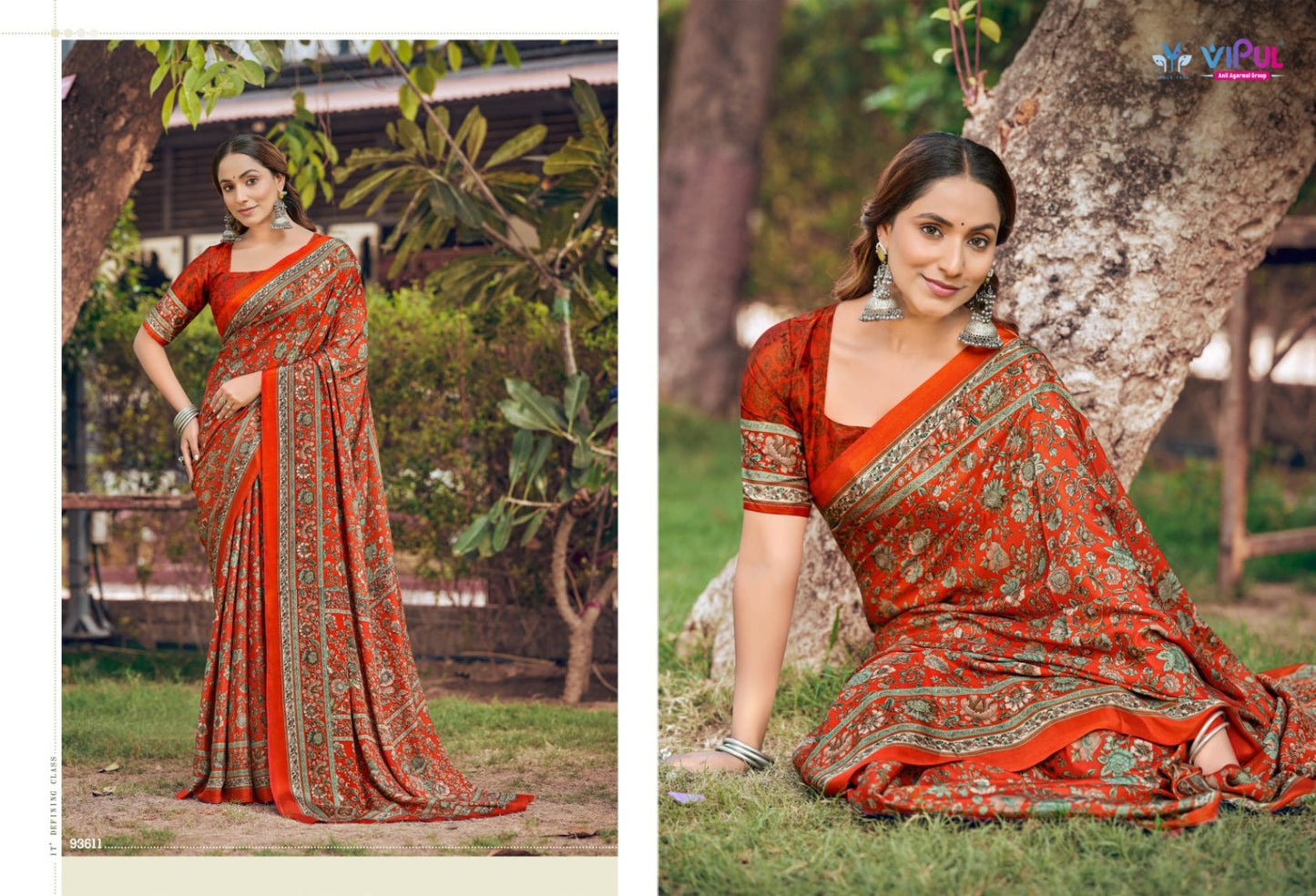 Heritage Silk Vol 14 Vipul Sarees Manufacturer Gujarat