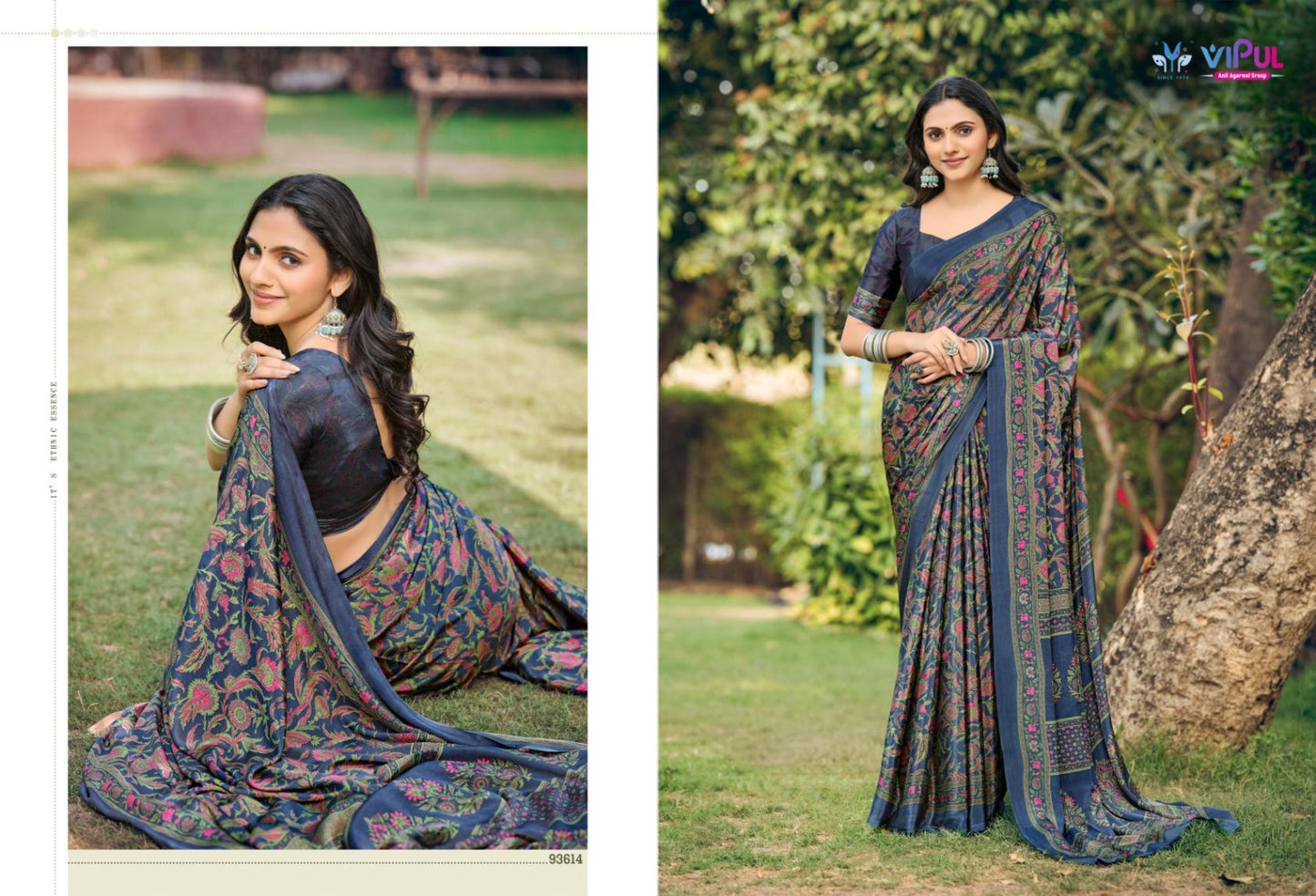Heritage Silk Vol 14 Vipul Sarees Manufacturer Gujarat