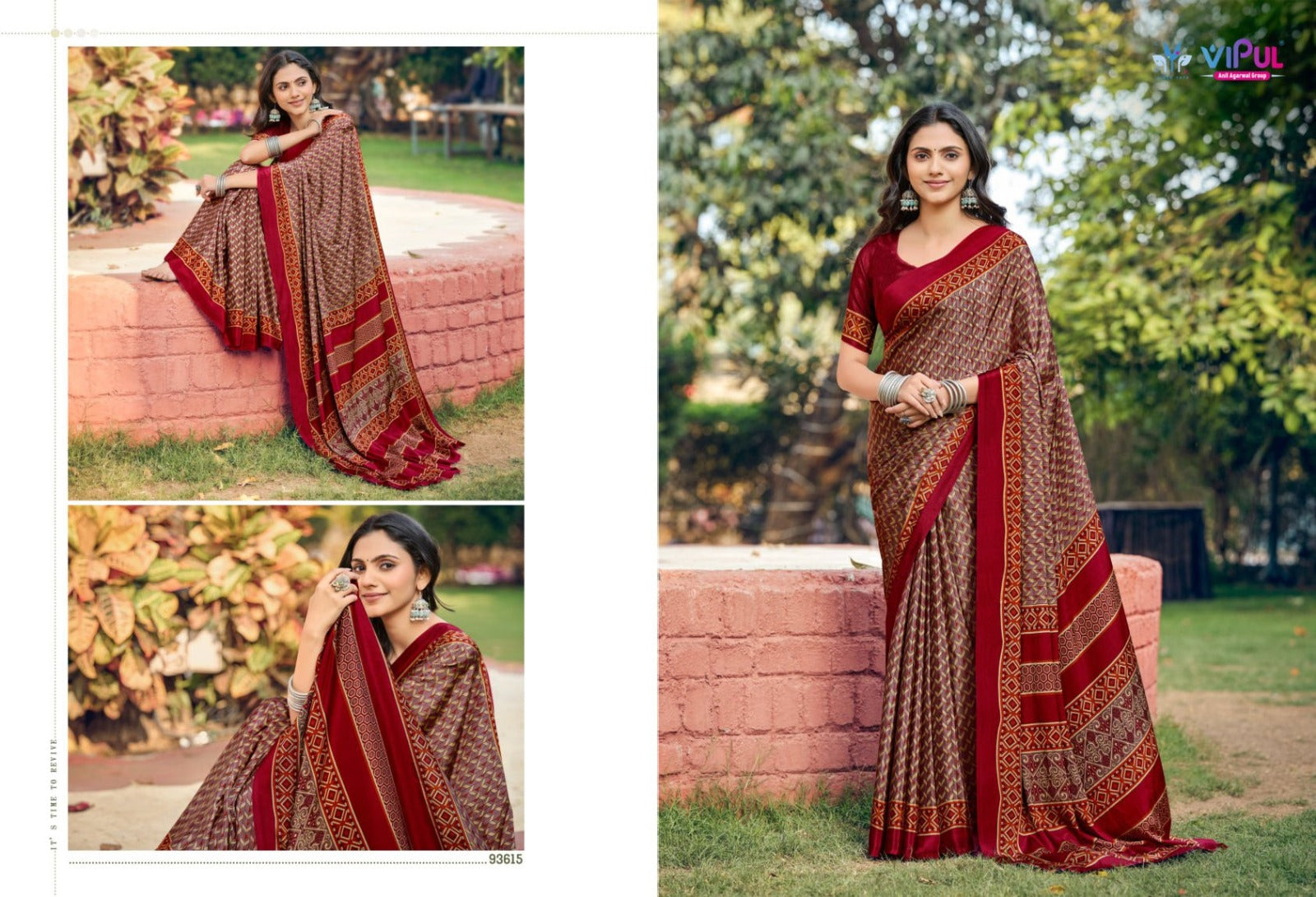 Heritage Silk Vol 14 Vipul Sarees Manufacturer Gujarat
