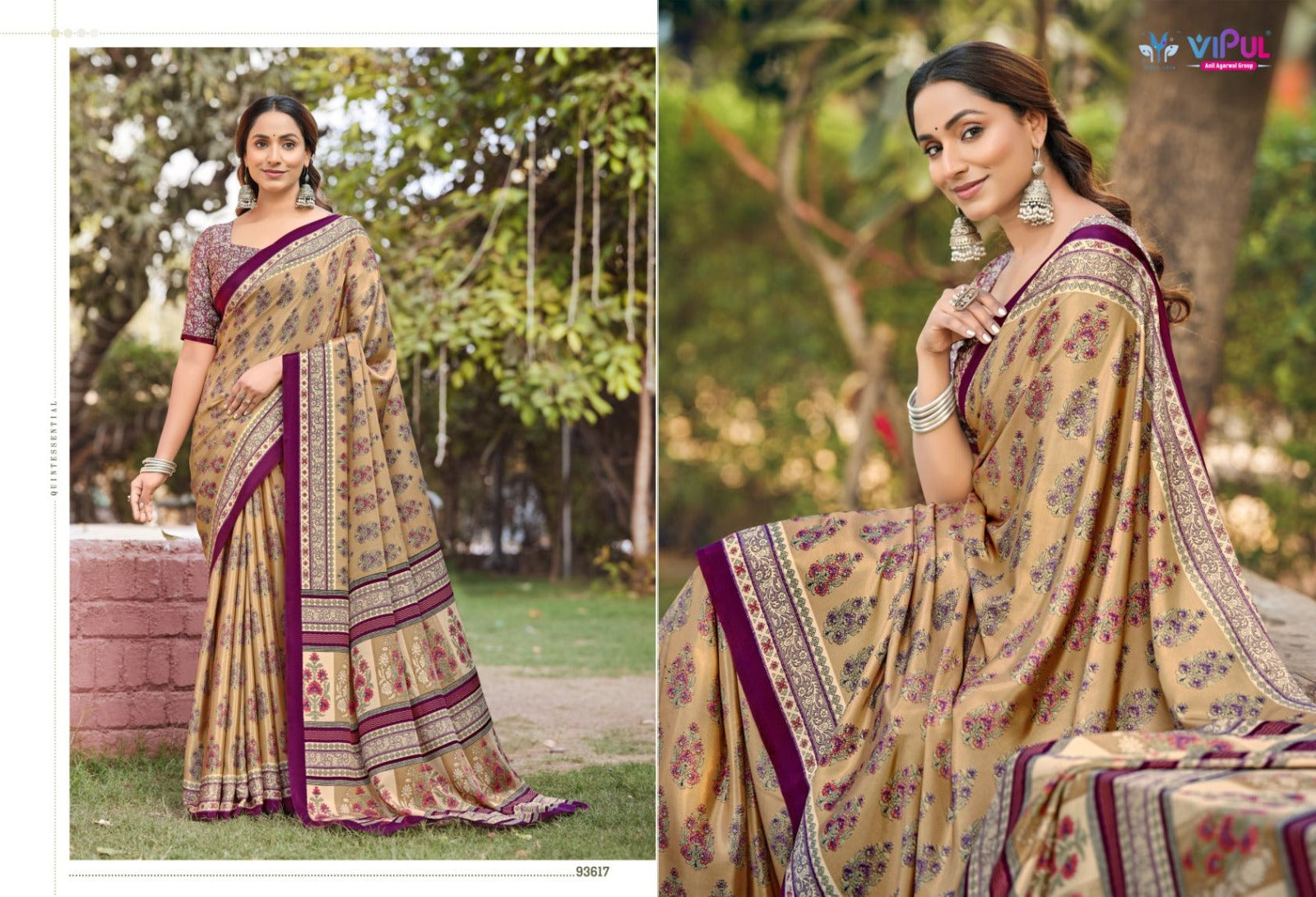 Heritage Silk Vol 14 Vipul Sarees Manufacturer Gujarat