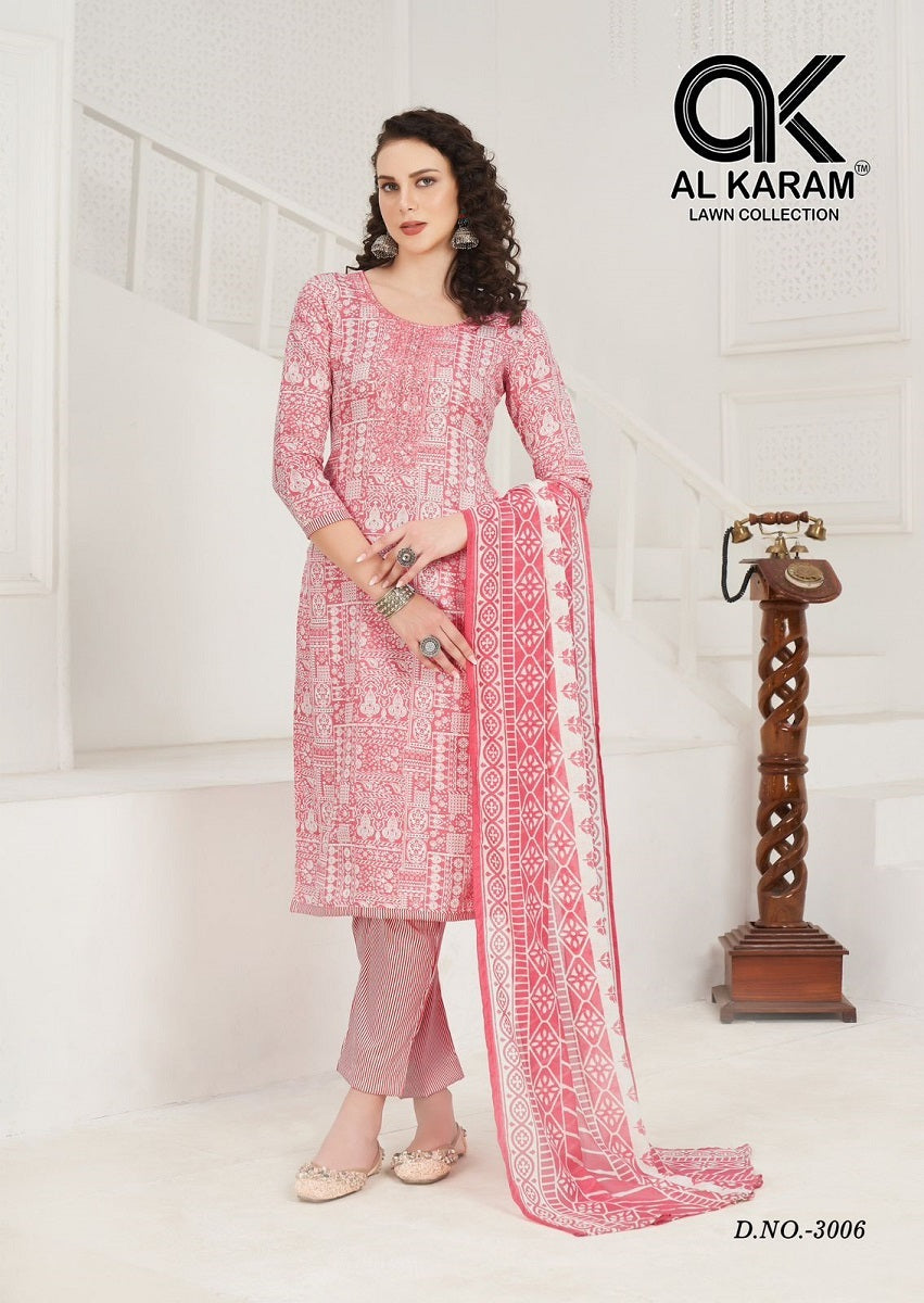 Heritage Vol 3 Al Karam Karachi Salwar Suits Manufacturer India