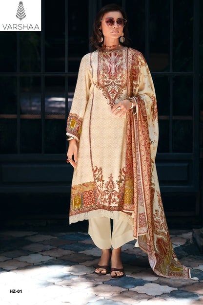 Heriz Varshaa Viscose Pant Style Suits Supplier Gujarat