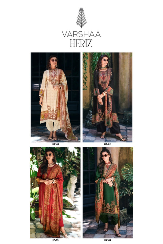 Heriz Varshaa Viscose Pant Style Suits Supplier Gujarat