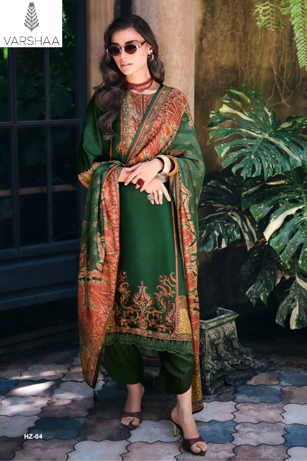 Heriz Varshaa Viscose Pant Style Suits Supplier Gujarat