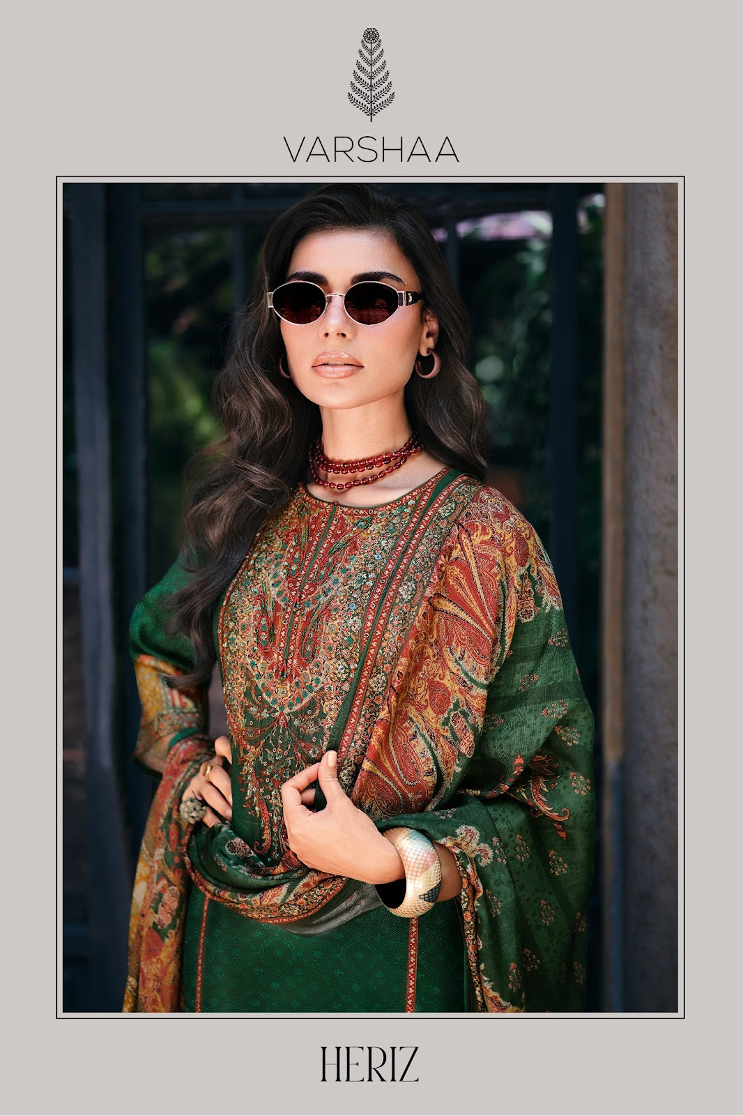Heriz Varshaa Viscose Pant Style Suits Supplier Gujarat