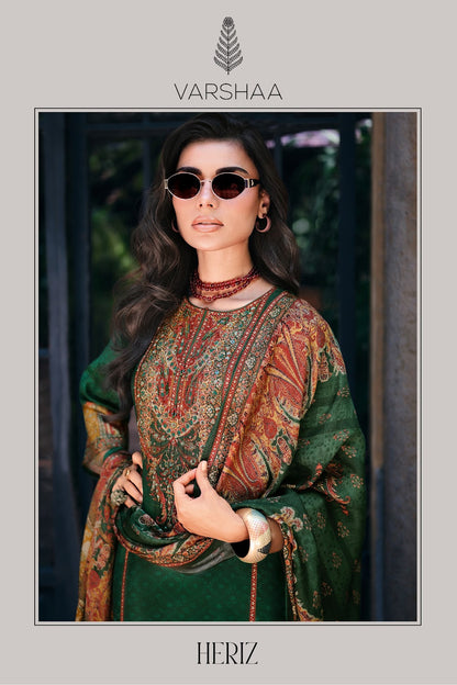 Heriz Varshaa Viscose Pant Style Suits Supplier Gujarat