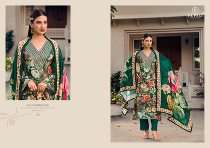 Hetvi Rupali Viscose Pashmina Suits Supplier Ahmedabad