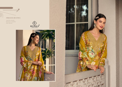 Hetvi Rupali Viscose Pashmina Suits Supplier Ahmedabad