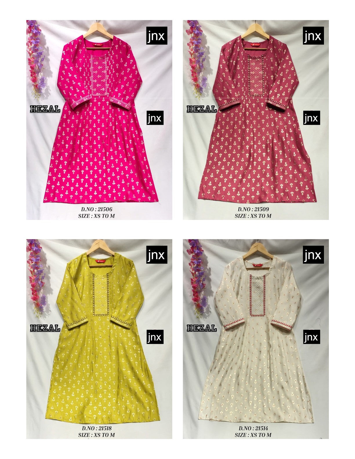 Hezal 0612 Jnx Kurti With Pocket Supplier