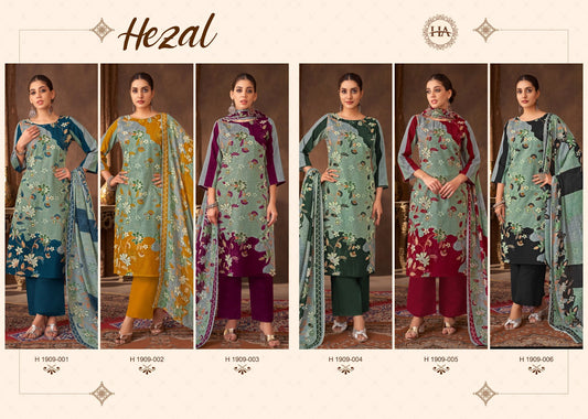 Hezal Harshit Fashion Viscose Reyon Plazzo Style Suits Wholesaler Ahmedabad