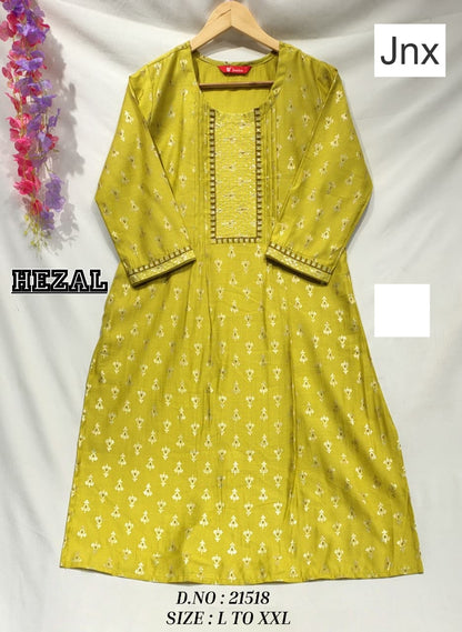 Hezal Jnx Kurti With Pocket Exporter India