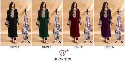 Hf 152 Hoor Tex Georgette Pakistani Readymade Suits Exporter Ahmedabad