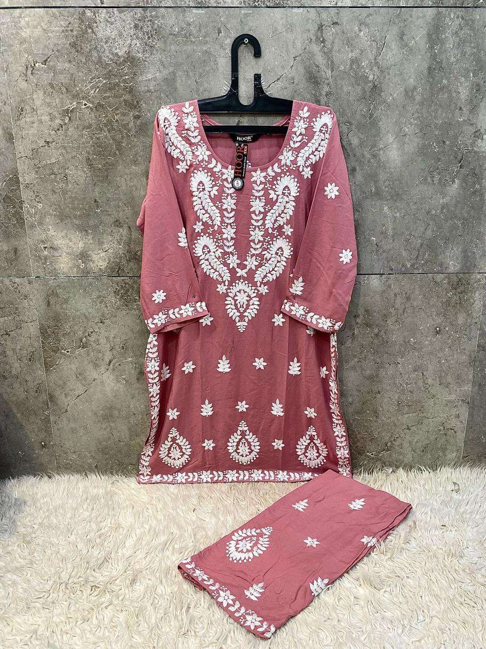 Hf 186 Hoor Tex Heavy Reyon Co Ord Set Wholesale Price