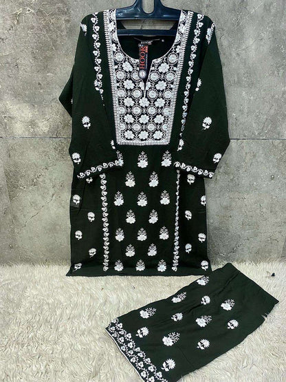 Hf 187 Hoor Tex Heavy Reyon Co Ord Set Wholesaler India