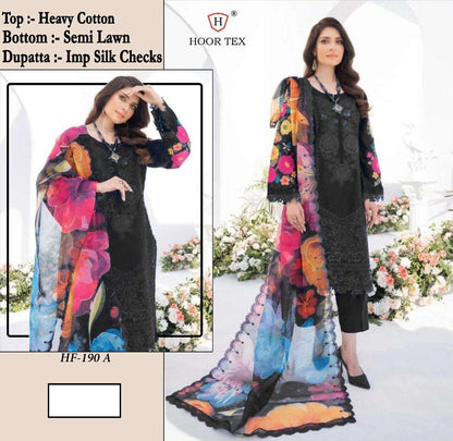 Hf 190 Hoor Tex Imported Pakistani Readymade Suits Exporter Gujarat