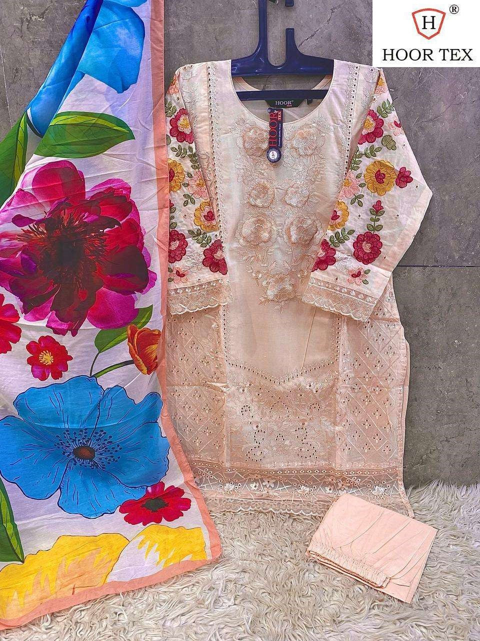 Hf 190 Hoor Tex Imported Pakistani Readymade Suits Exporter Gujarat