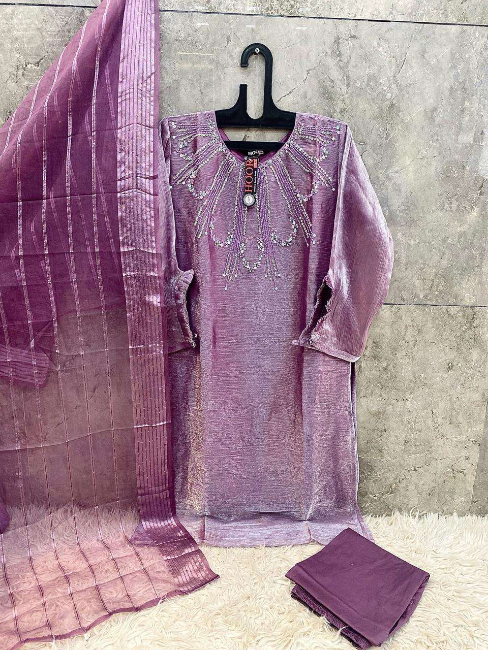 Hf 192 Hoor Tex Imported Pakistani Readymade Suits Supplier