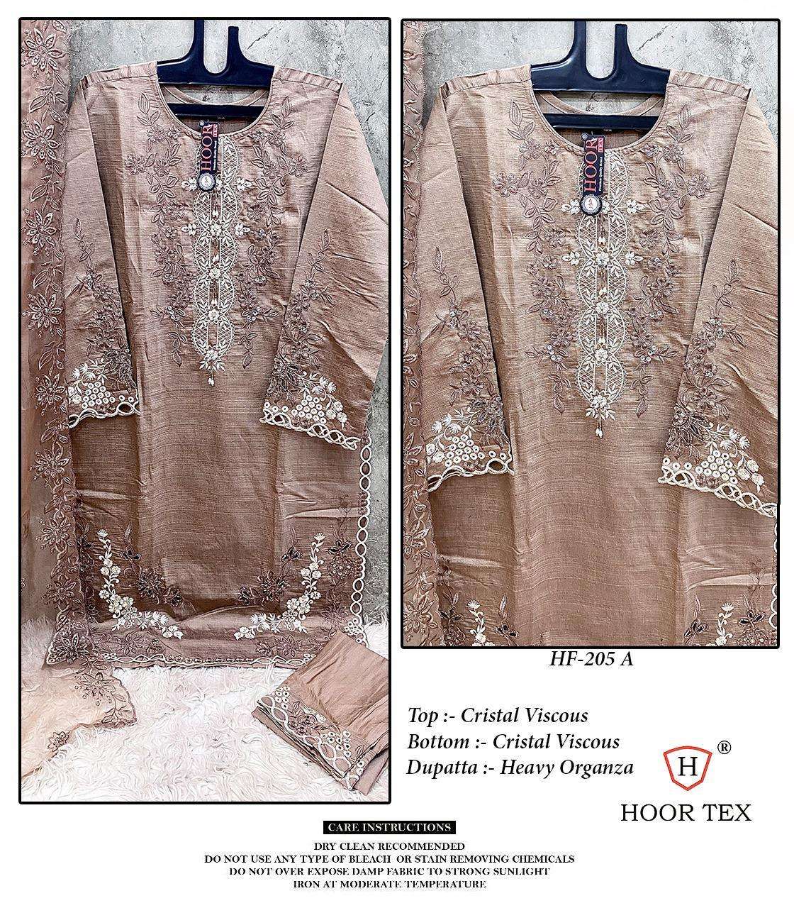 Hf 205 Hoor Tex Viscose Pakistani Readymade Suits Manufacturer India
