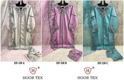 Hf 230 Hoor Tex Viscose Pakistani Readymade Suits Wholesaler Ahmedabad