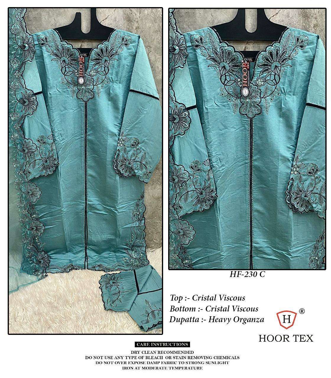 Hf 230 Hoor Tex Viscose Pakistani Readymade Suits Wholesaler Ahmedabad