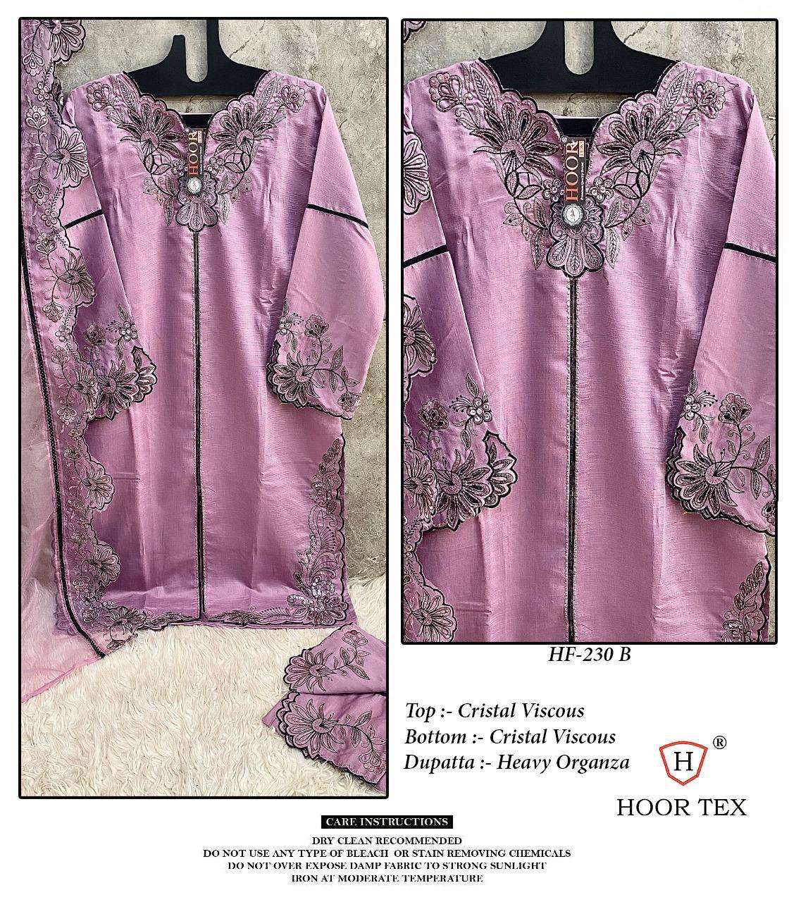 Hf 230 Hoor Tex Viscose Pakistani Readymade Suits Wholesaler Ahmedabad