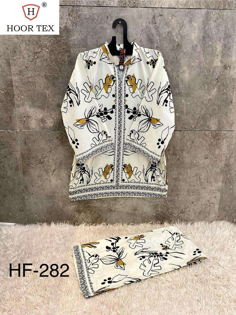 Hf 273 Karachi Print Hoor Tex Co Ord Set Manufacturer India