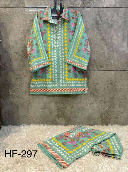 Hf 290-299 Karachi Hoor Tex Reyon Co Ord Set Wholesale