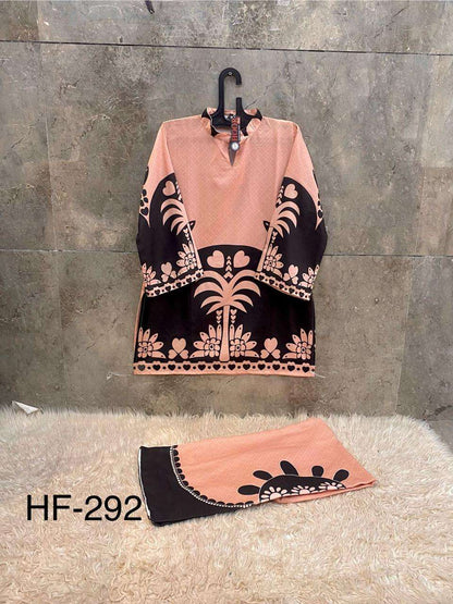 Hf 290-299 Karachi Hoor Tex Reyon Co Ord Set Wholesale