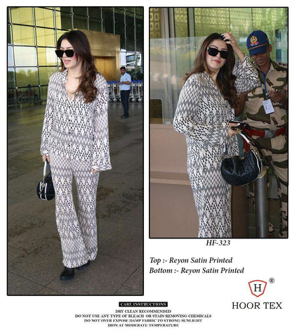 Hf 317 To 326 Karachi Hoor Tex Reyon Co Ord Set Manufacturer Gujarat