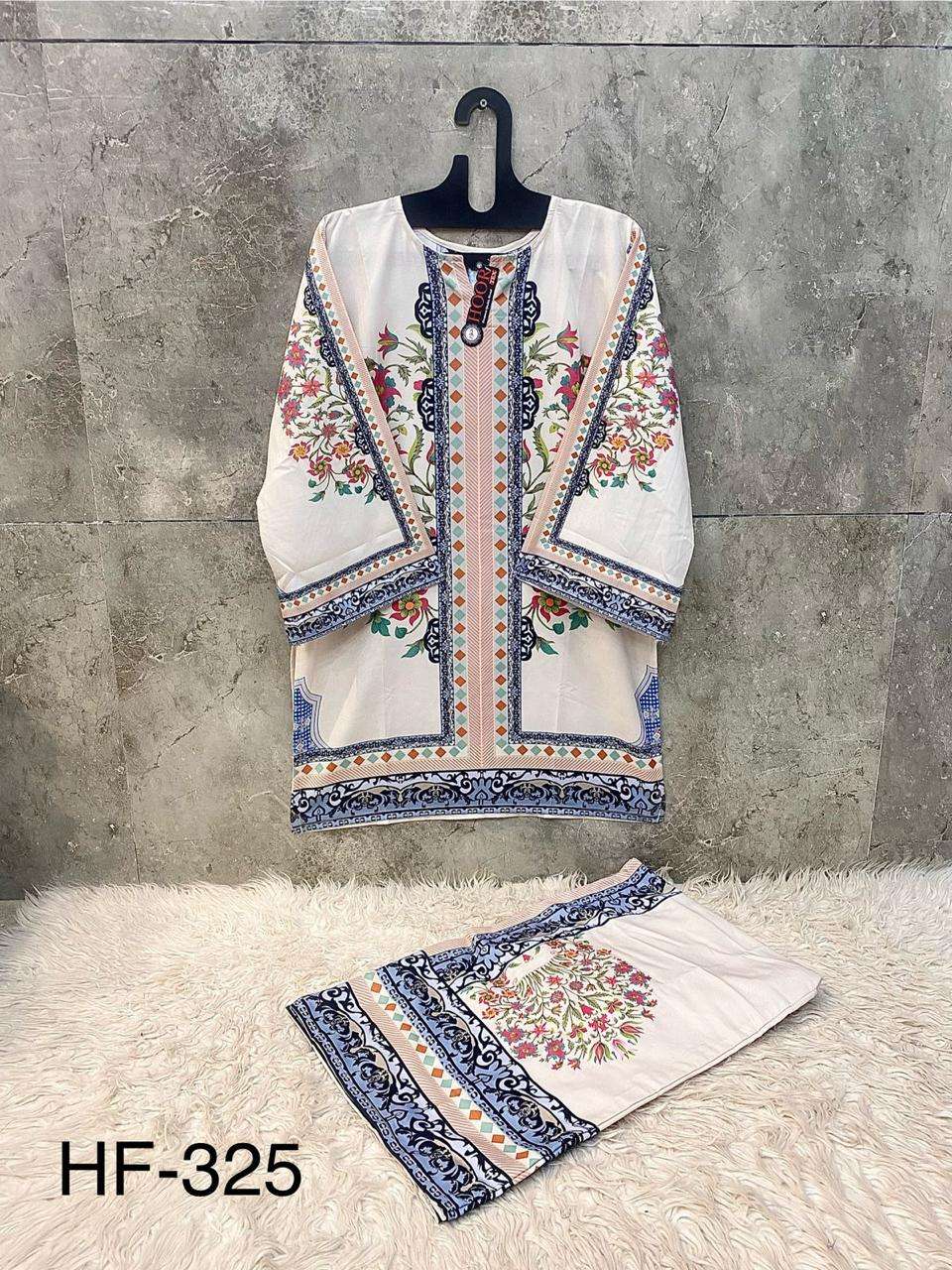 Hf 317 To 326 Karachi Hoor Tex Reyon Co Ord Set Manufacturer Gujarat