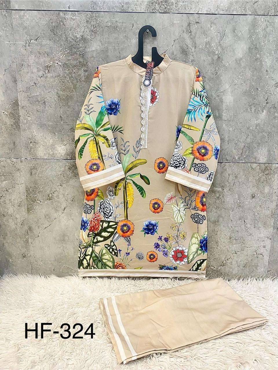 Hf 317 To 326 Karachi Hoor Tex Reyon Co Ord Set Manufacturer Gujarat