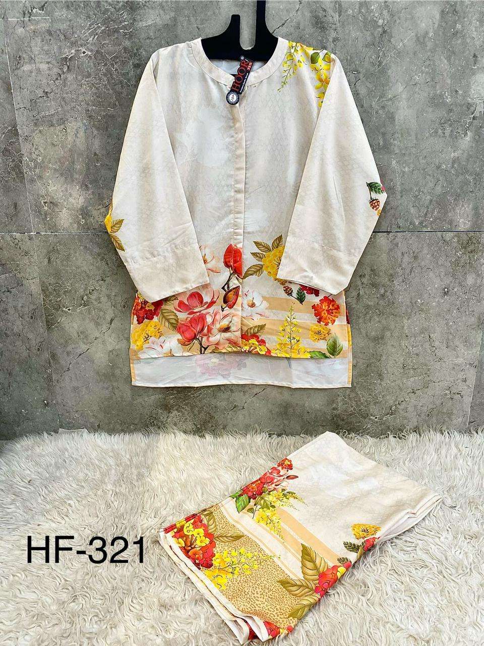 Hf 317 To 326 Karachi Hoor Tex Reyon Co Ord Set Manufacturer Gujarat