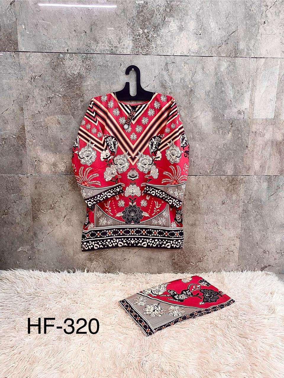 Hf 317 To 326 Karachi Hoor Tex Reyon Co Ord Set Manufacturer Gujarat