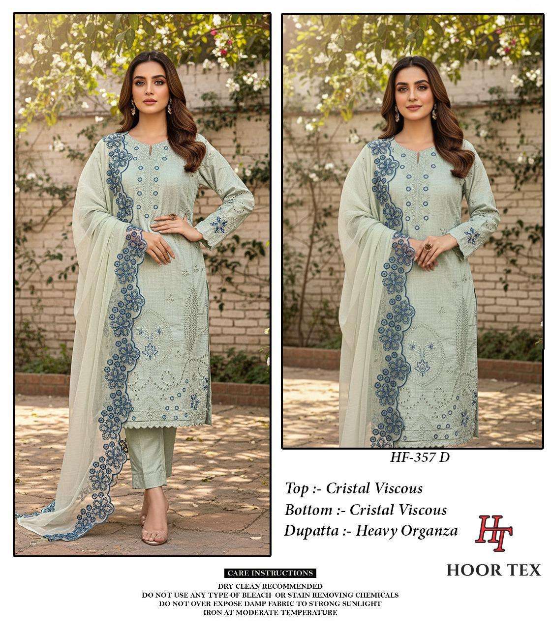 Hf 357 Hoor Tex Viscose Pakistani Readymade Suits Wholesaler Ahmedabad