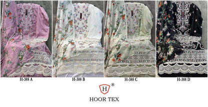 Hf 388 Abcd Hoor Tex Heavy Cotton Pakistani Salwar Suits Manufacturer India