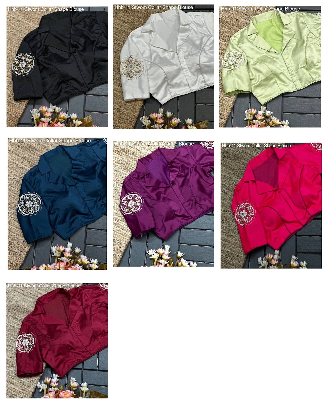 Hhb-11 Stwom Silk Blouse Wholesale Price