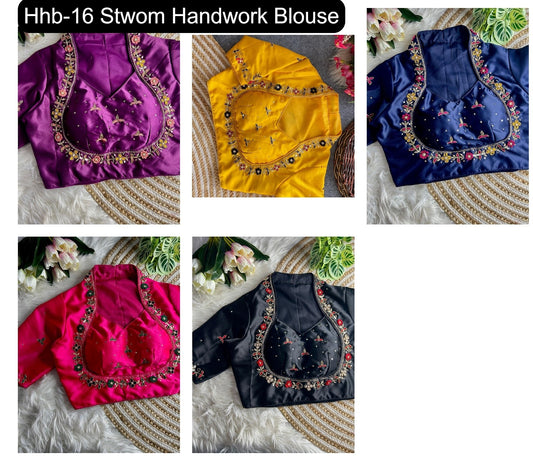 Hhb-16 Stwom Silk Blouse Wholesale Price