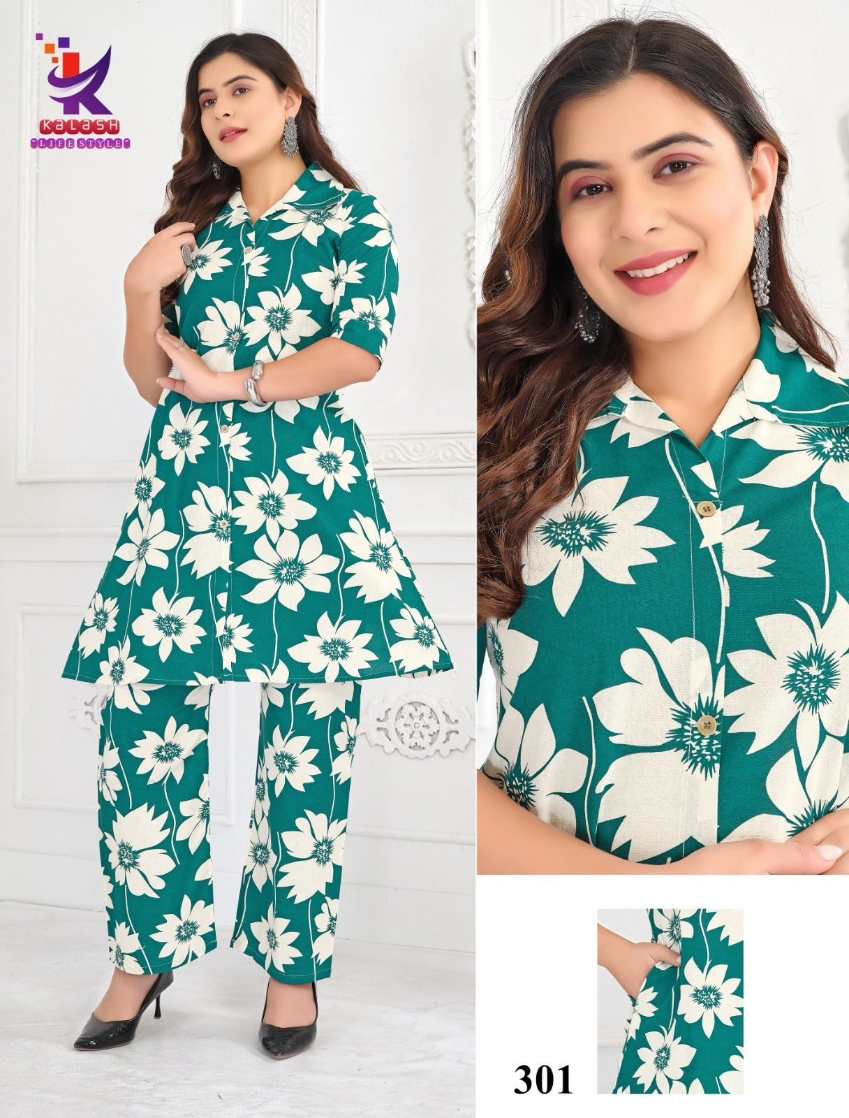 Hi Shine Mlm Kalash Lifestyle Cotton Co Ord Set Supplier India